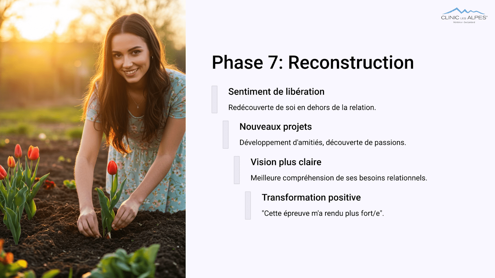 Phase 7 : reconstruction