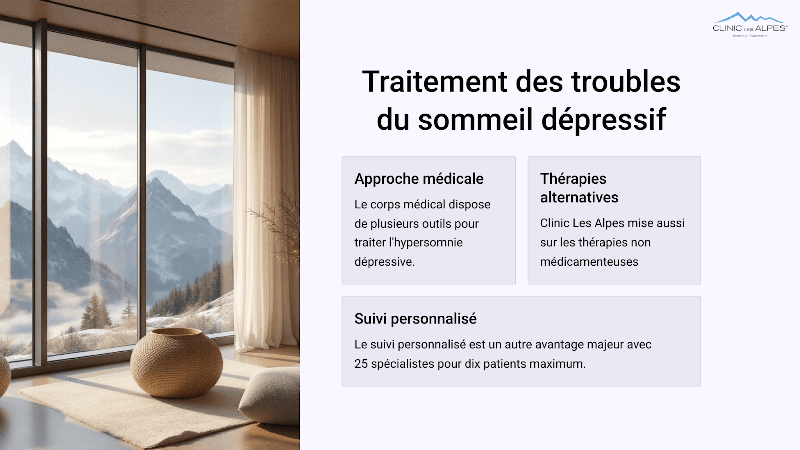 traitement des troubles du sommeil dépressif