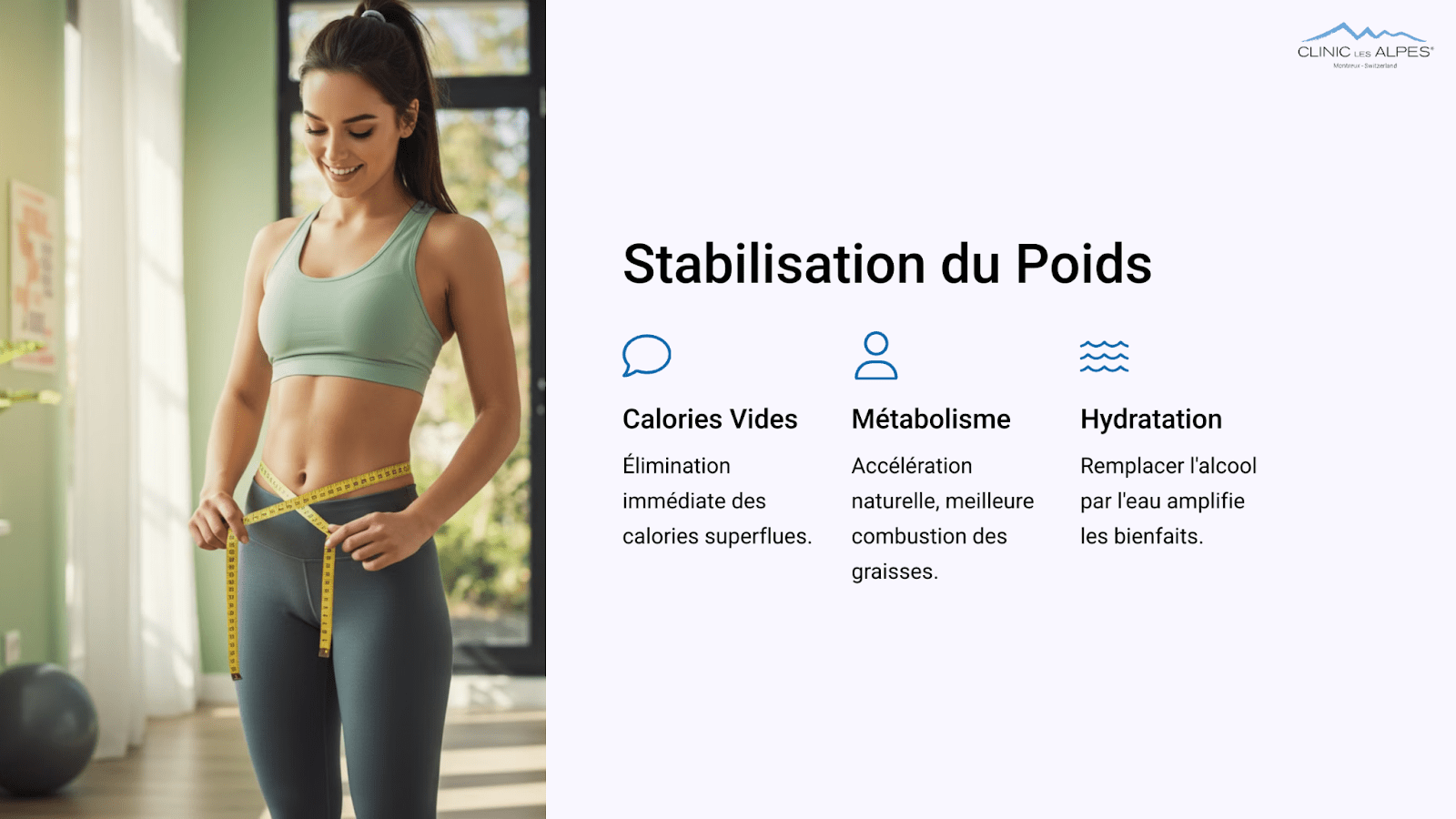 Stabilisation du poids